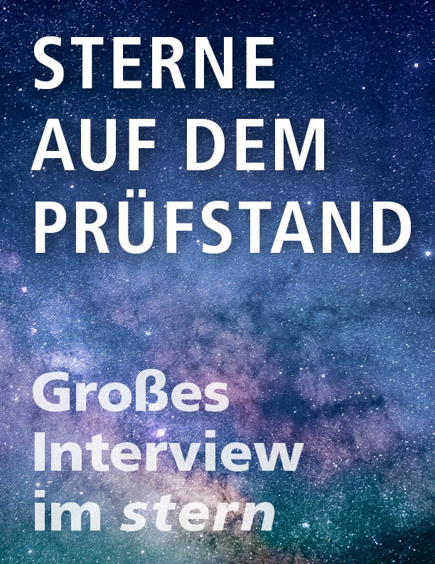 Interview im STERN